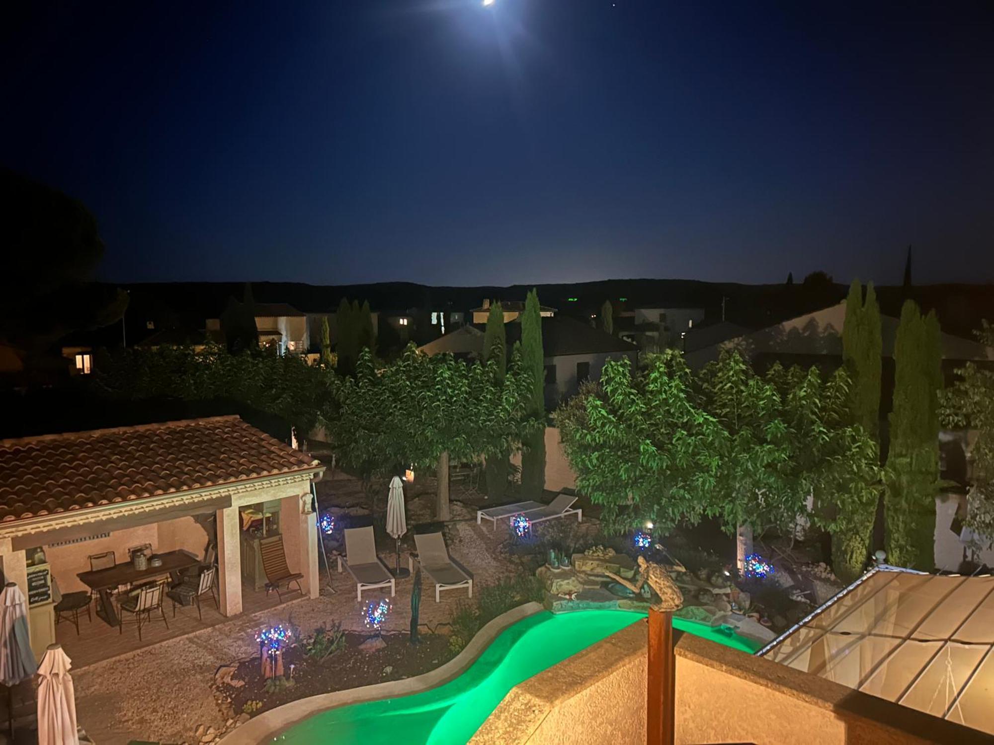 Au Ciel Etoile Bed and Breakfast Castillon-du-Gard Eksteriør billede